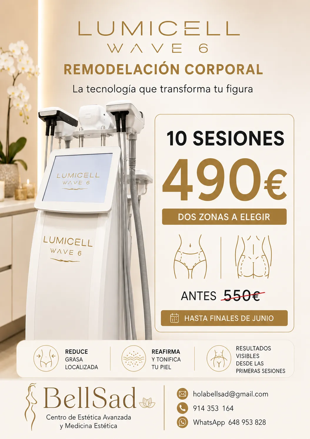 Remodelacion corporal en bellsad
